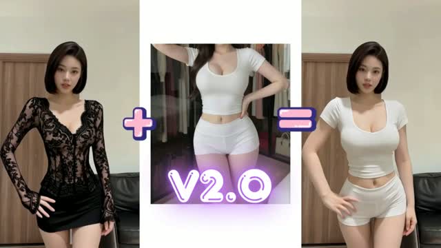 AI Thay Đổi Trang Phục Cho Video v2.0  (20s)