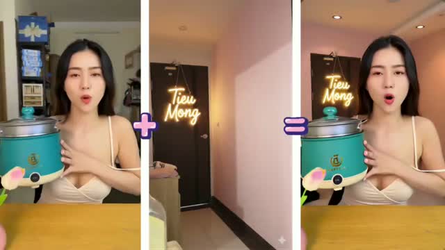 AI Thay Đổi Nền Cho Video - Vượt Kiểm Duyệt Nền Tikok Aff (10s)