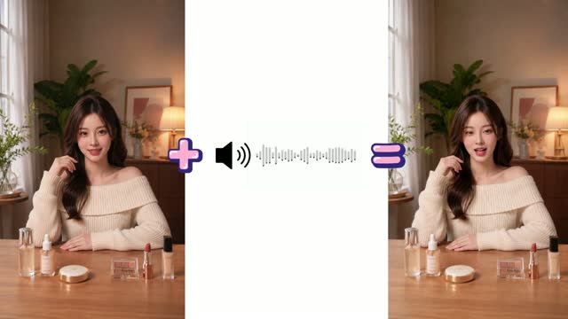 Tạo video Bán Hàng, Podcast từ Ảnh + Âm Thanh v2.0 (10s)
