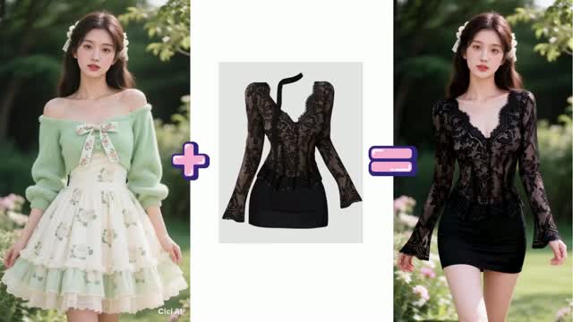 AI Thay Trang Phục – Tự Động Fit Chuẩn Dáng