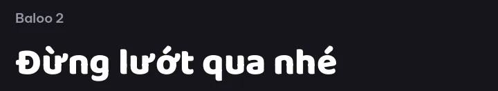 Font Baloo 2