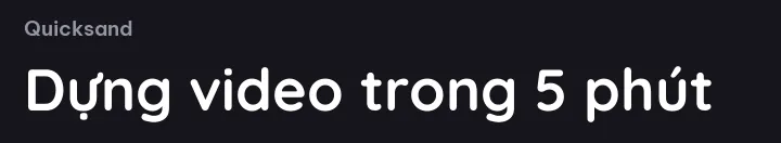 Font Quicksand