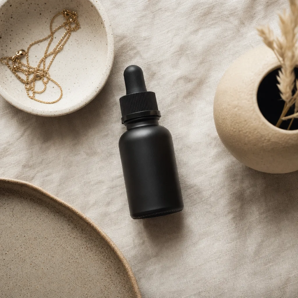Ảnh flatlay chụp từ trên xuống, bố cục gọn đẹp đăng feed bán hàng
