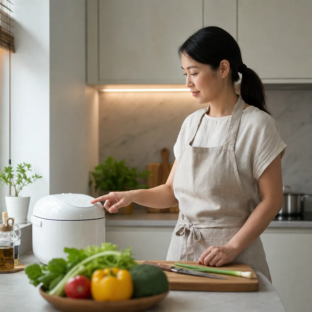Mẫu trong bếp dùng đồ gia dụng