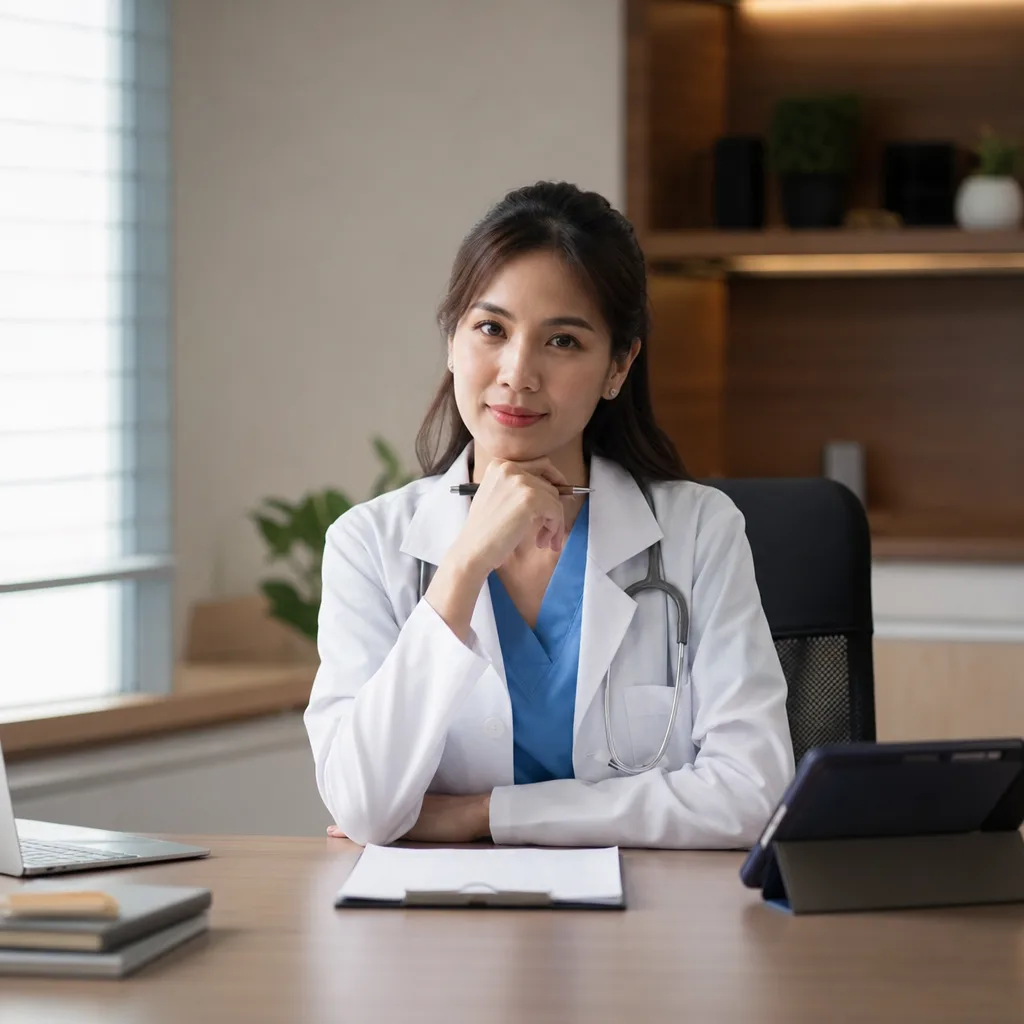 Ảnh chân dung giáo viên, bác sĩ, dược sĩ